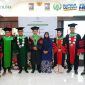 Pengurus Cabang Nahdlatul Ulama, Ramlan Maulana saat sidang Promosi Doktor di Unisia. (Dok. Istimewa)