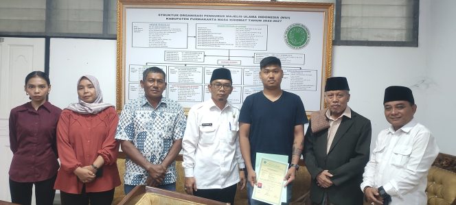 Seorang pemuda asal Nepal nyatakan jadi Mualaf di MUI Purwakarta